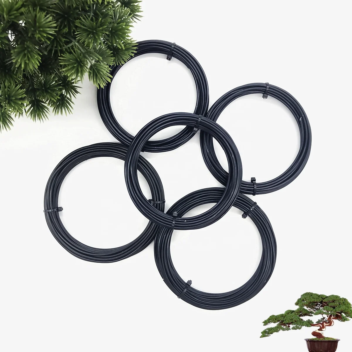 Медная анодированная проволока bonsai алюминиевый садовый бонсай диаметр 1-8