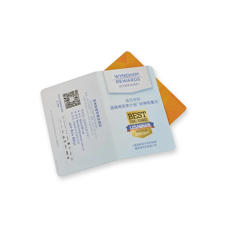 Wholesale hotel door key card protectors card holders