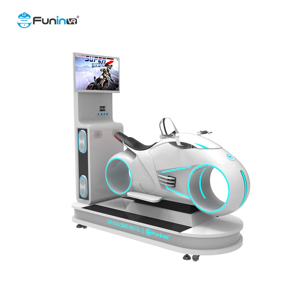 VR Racing Moto Amusement Park Vr Car Racing Simulator Game Machine Racing Simulator Motorbike Game Machine For Vr Park
