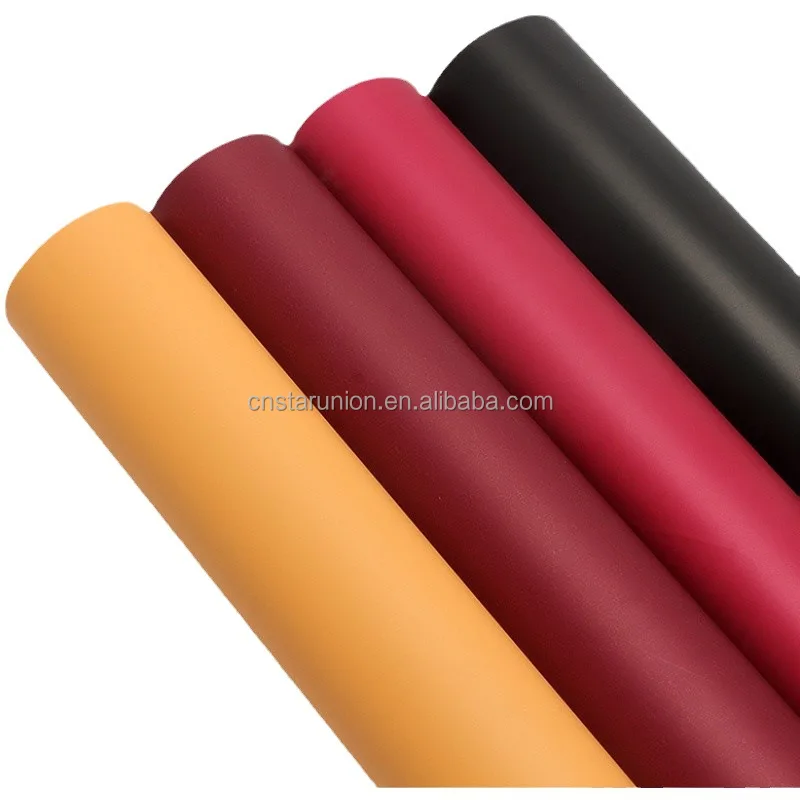 Solid Color Macaroon Florist Bouquet Wrapping Package Paper Floral Material Waterproof Plastic Paper Flower Packaging Paper