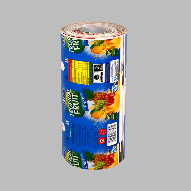250ml 200ml 1000ml Aseptic brick carton roll  milk carton juice carton