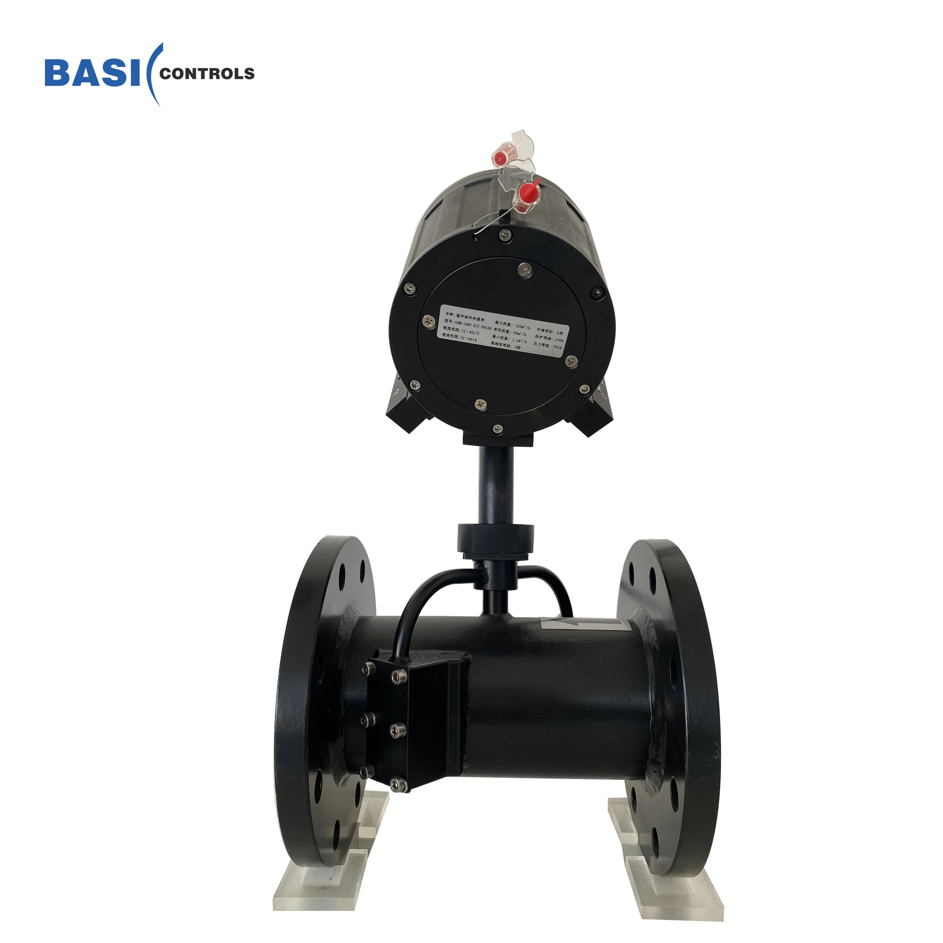 DN100~DN400  multi-channel ultrasonic btu meter for measure