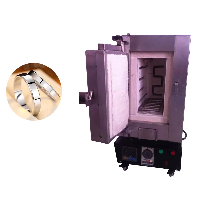 Программируемая печь для выгорания 12 кВт гипсовая машина литья ювелирных изделий 32 колбы