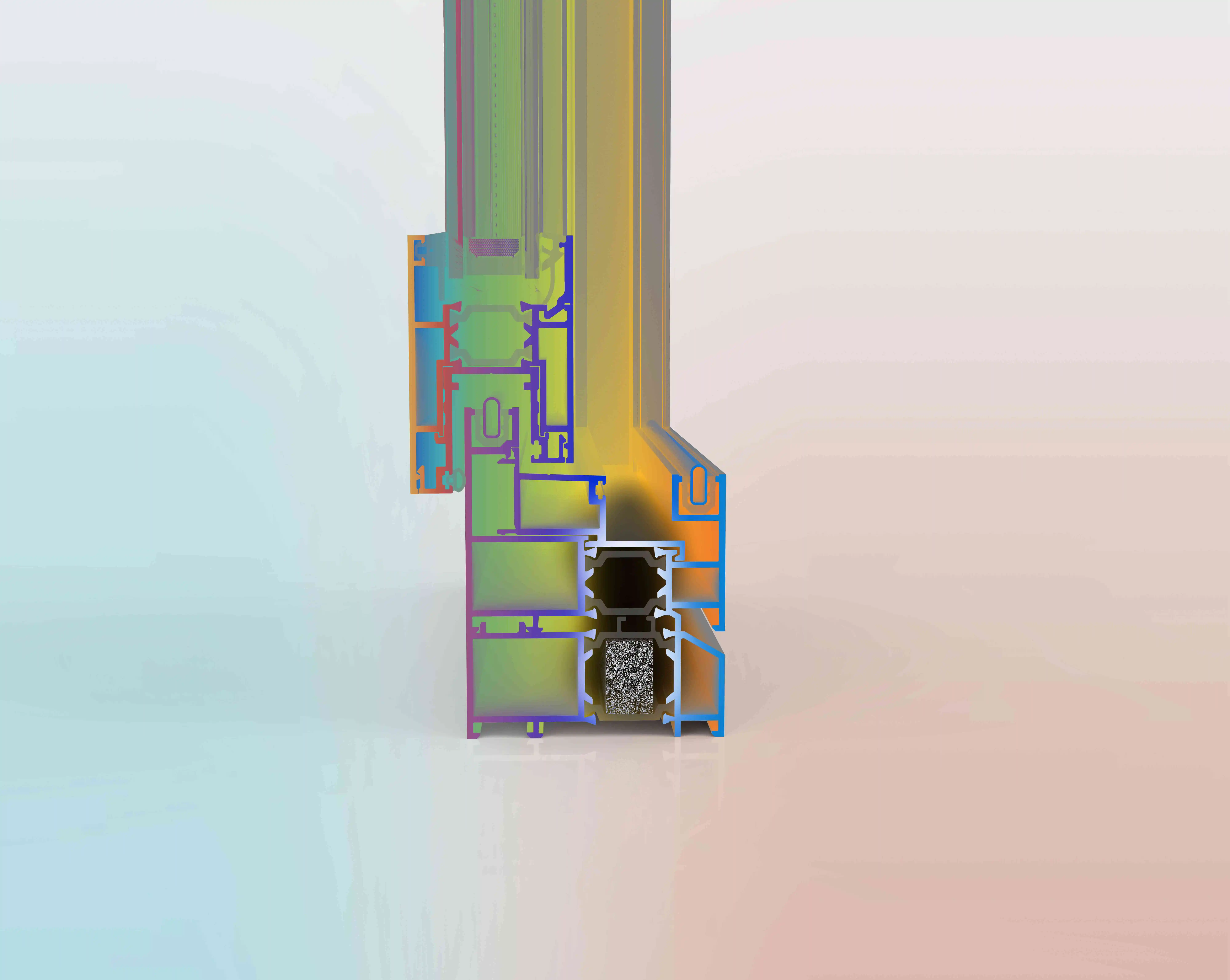 Fuson Hot Sales New Model Cottage Style Freestanding Outdoor Gazebo Waterproof And Wind Tempered Sun Room Glass House