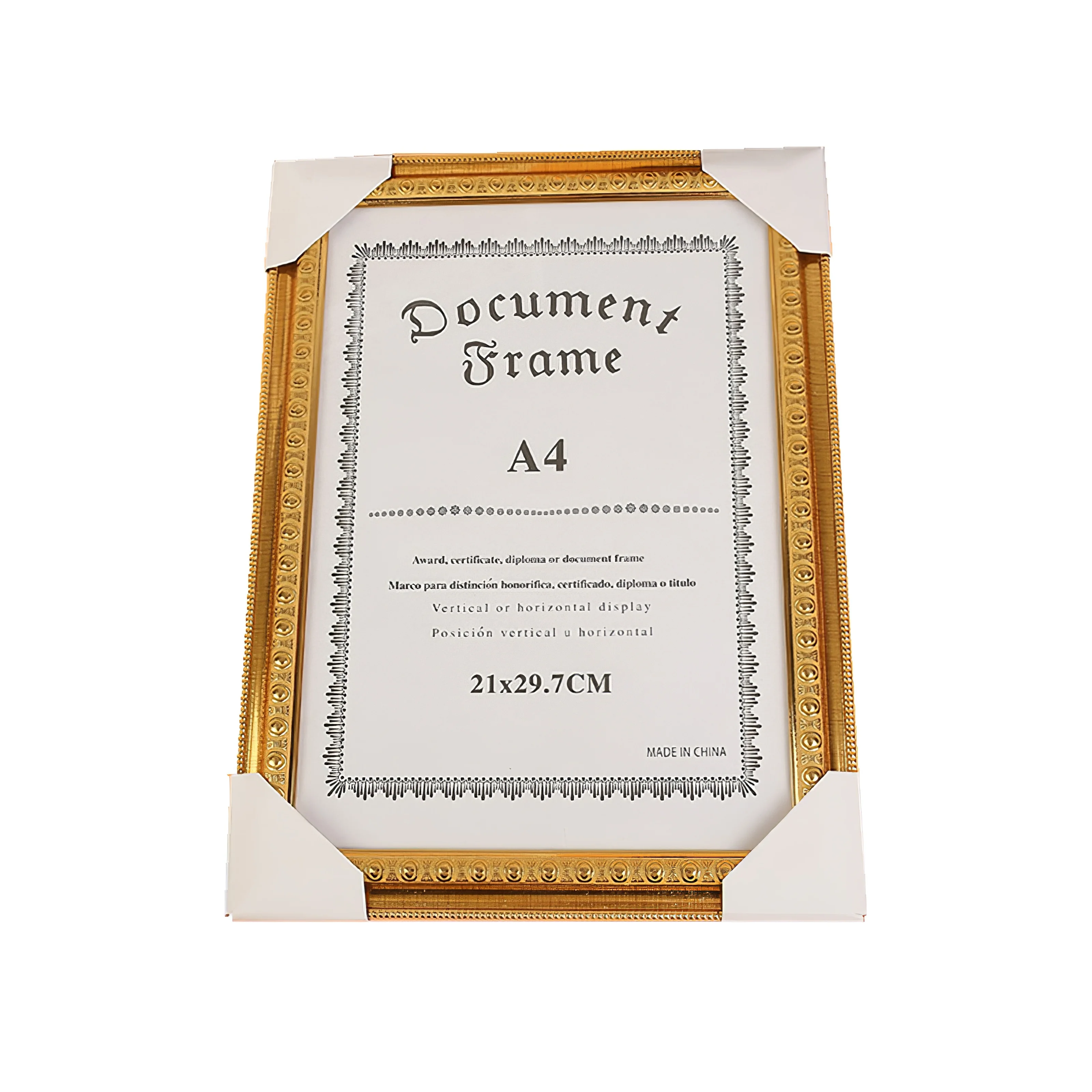 РАМКА А4 для демонстрации диплома фотографий фотодокументов постеров сертификатов новый дизайн