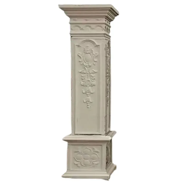 European design square Roman pillar mold concrete Roman columns series