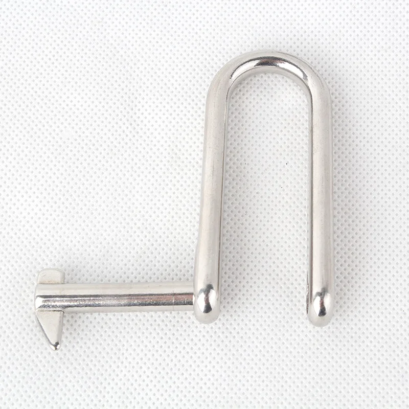 2024 Hot Sales 304 316 Hayard D Ring Crossbar Shackle Safety Lock Pin With Self Locking Screw Pin