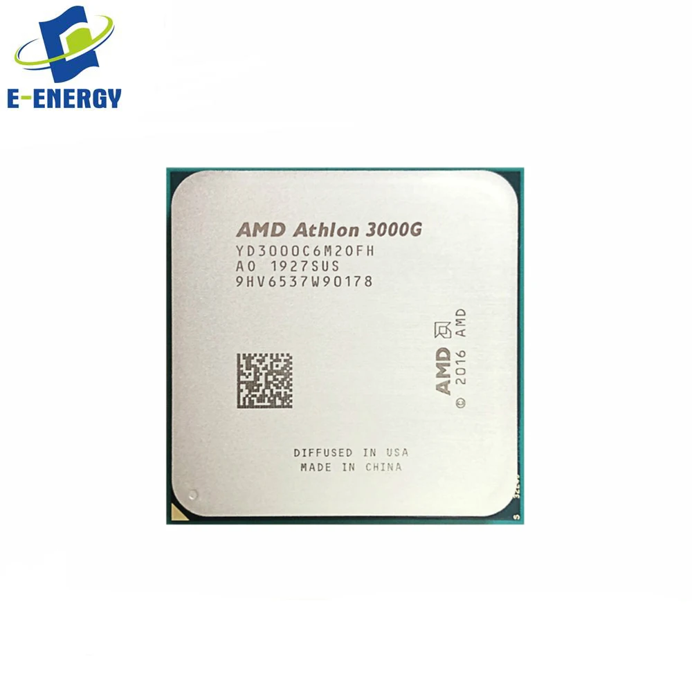 Двухъядерный разблокированный процессор AMD A thlon 3000G 3 5 ГГц