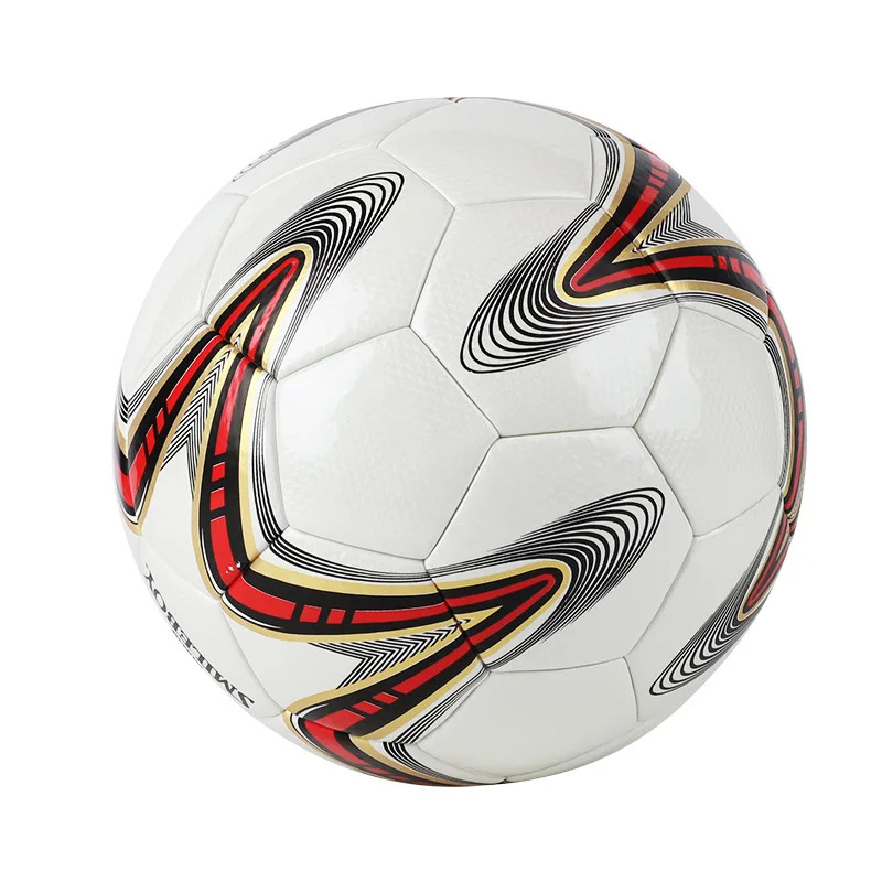 Wholesale  Qatar World Official Size 5 Team Sports PU Football Soccer Ball Custom Cheap Seamless Soccer Ball