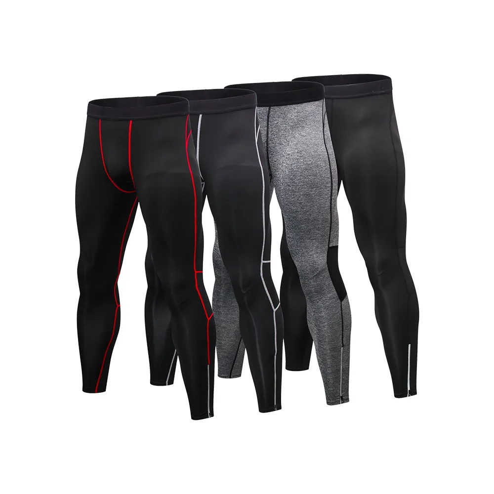 With zipper camo compression high waist boys men golf jogging gym hiking sport sweat yoga jogger track reflective jogger pants