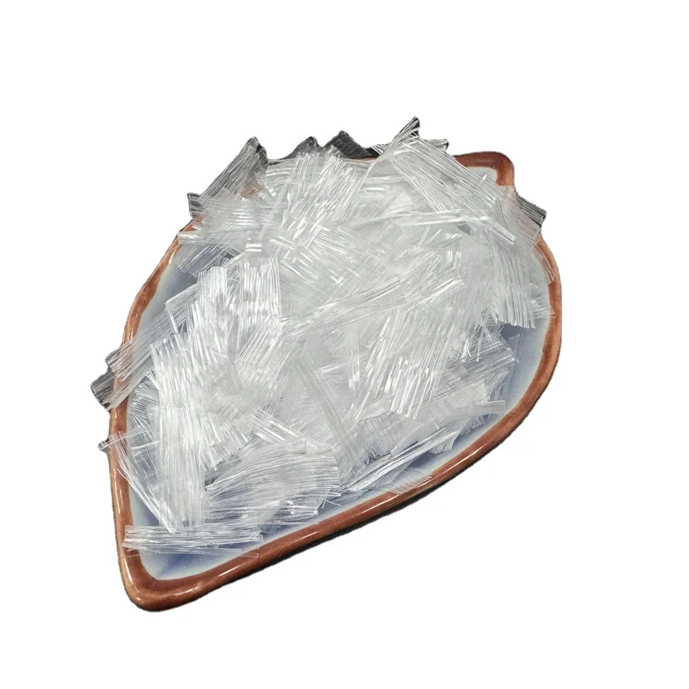 12mm 18mm Polypropylene Fibrillated Mesh Fiber for cement and concrete