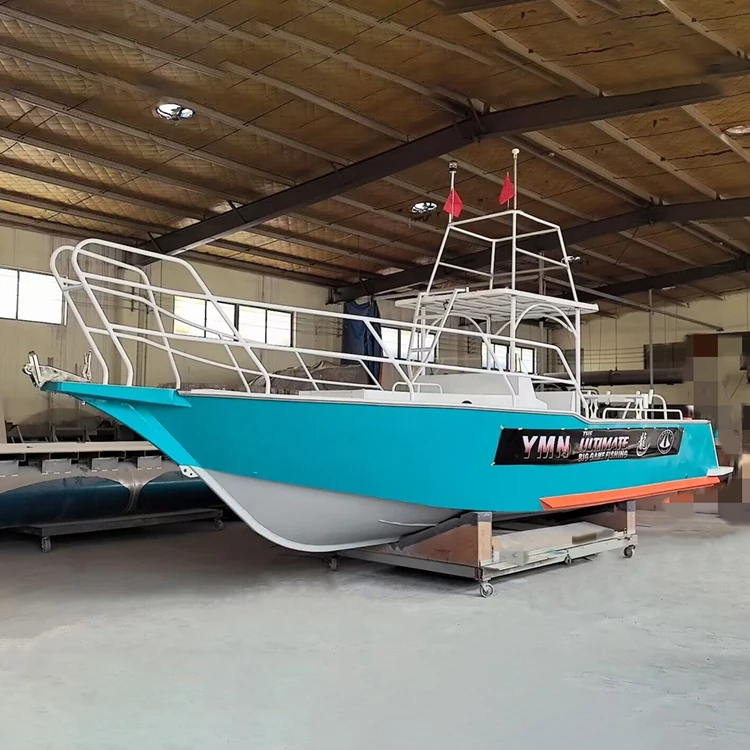 30Ft Center Console Aluminum Fishing Boat With Hard Top And Tower