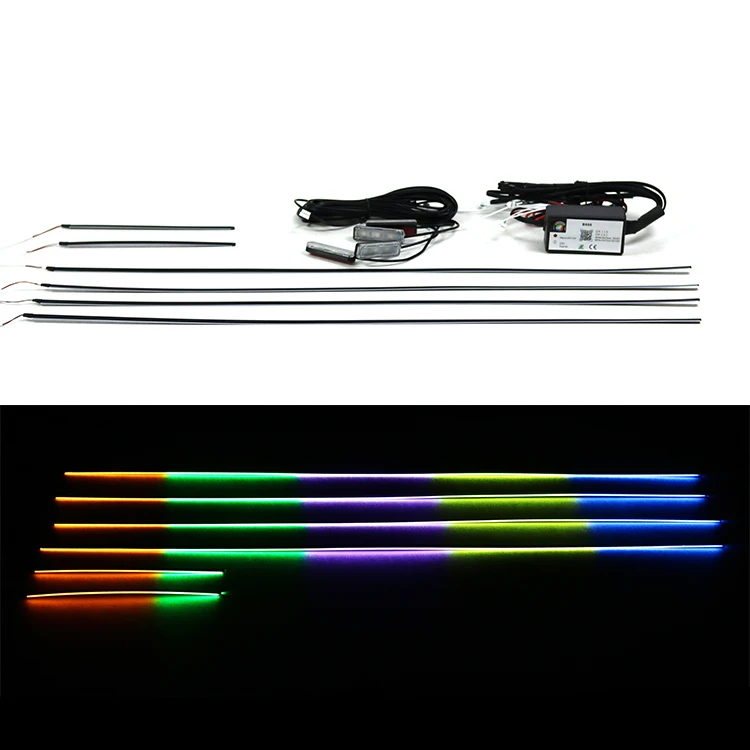 18 in 1 led ambient light car decoration interior atmosphere light for Subaru