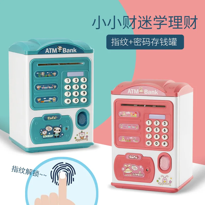 Best Selling Factory Supplier New Brand Piggy Bank Atm Bank Coin Bank Children Saving Money Box Toys
