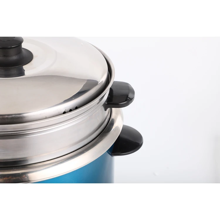 Electric Rice Cooker Stainless Steel Large Capacity Cylinder Commercial Electric Big Rice Cooker spare parts for Rohs