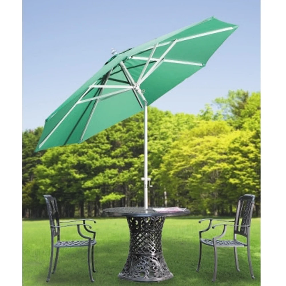 
Steerable Custom Logo Design Outdoor Garden Umbrella Luxury Parasol 