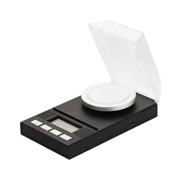 Digital Milligram Scale 50g/ 0.001g Portable Jewelry Scale with LCD Tare Powder Scale