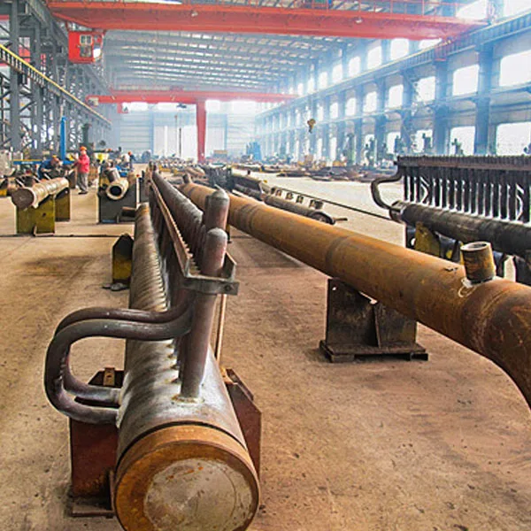Manufacturing Circulating Fluidized Bed Parts Pipes Carbon Tube Alloy Steel Condenser Coil Boiler Manifold Header