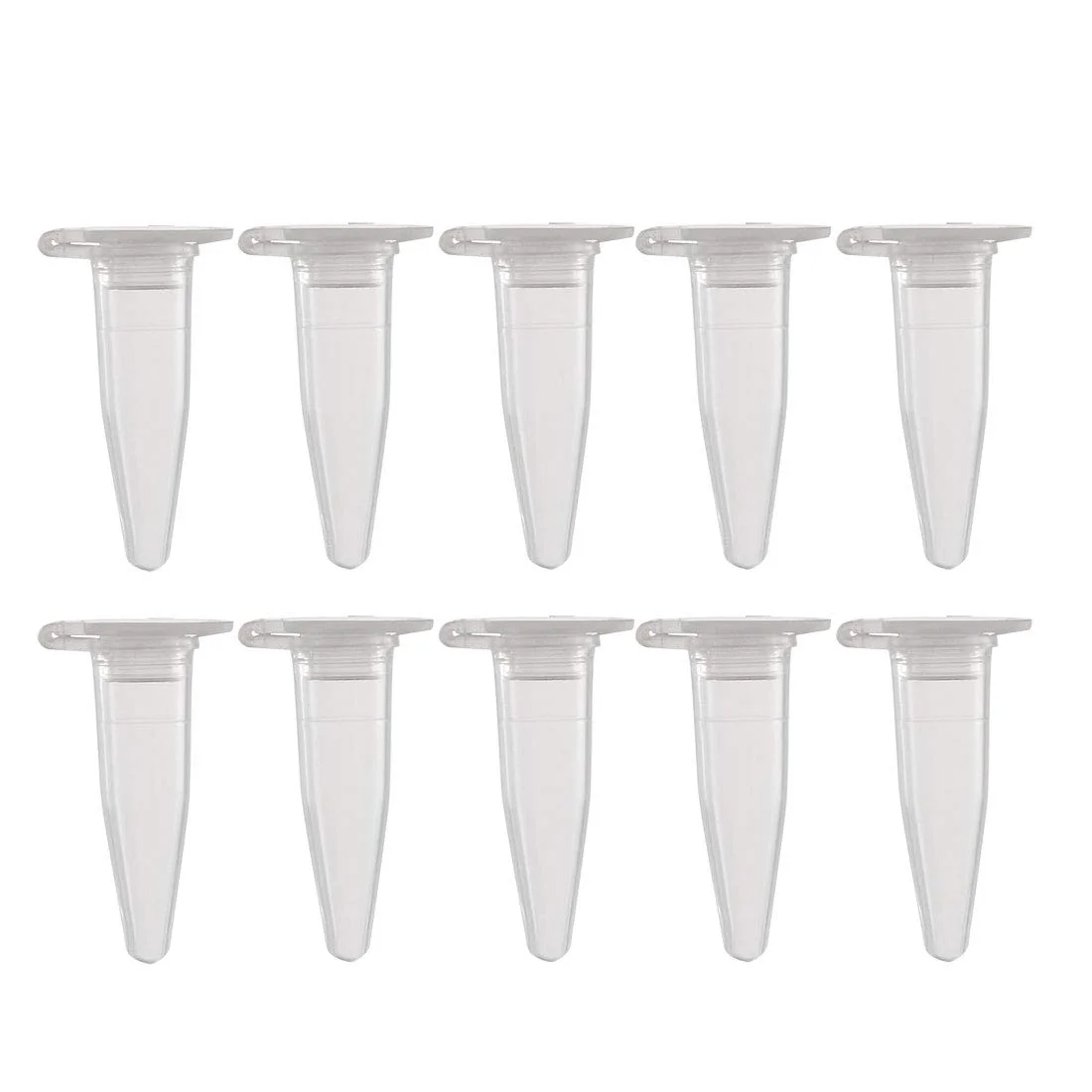 Transparent Conical Bottom Sterile DNase/RNase Free Plastic Micro Centrifugal Tube 0.2ml Falcon Centrifuge Tube for PCR Test