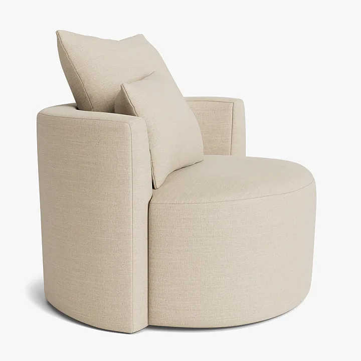 Deluxe Interior Design Soft Cushioned Casual Chair Living Room Accent Chair