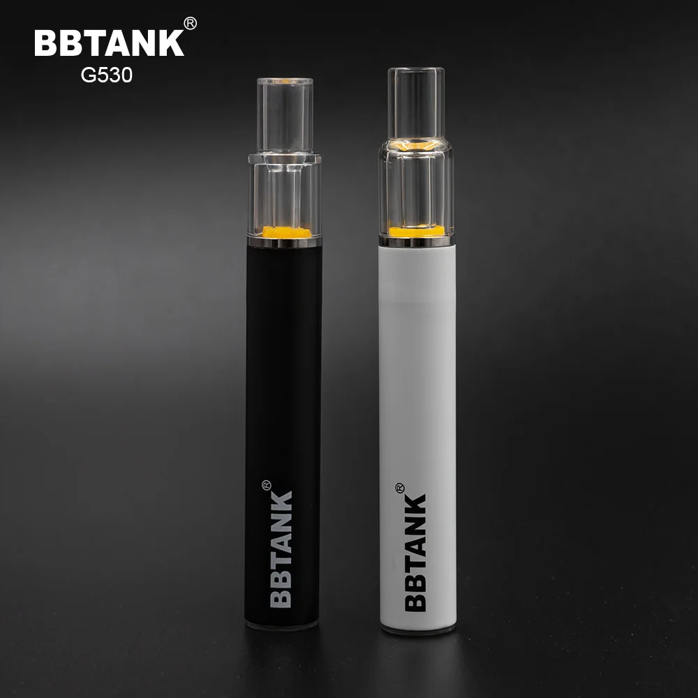 350 мАч полностью стеклянная одновременная электронная сигарета BBtank G530 cbd испаритель с керамическим