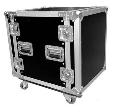 12U Rack flight cable case
