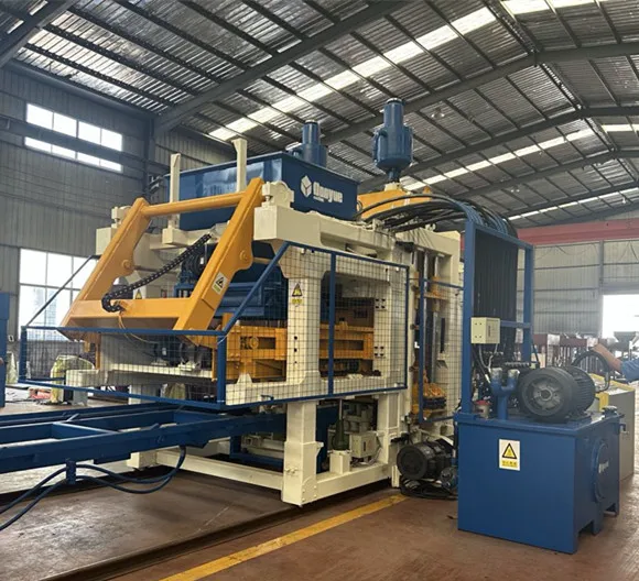 QT12-15 Fully Automatic Brick Making Machine Automatic Cement Block Machine Paving Brick Machine