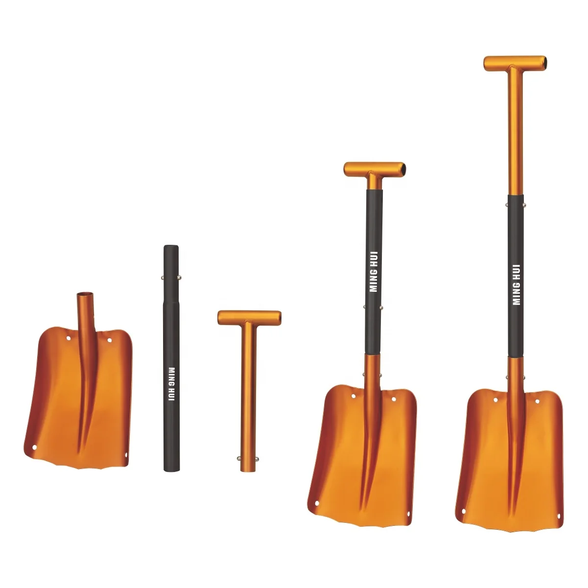 snow shovel factory, aluminum or plastic shovel for outdoor camping,garden, snow remove manufacturer