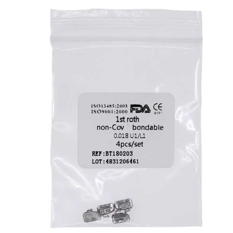 [Aifan Dental] китайская фабрика Ортодонтическая букальная трубка Стоматологические продукты для дантиста 1-я молярная полоса одинарная