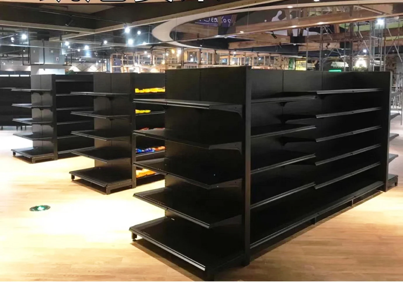 Kayshelf Factory Single Sided Wall Mount Heavy Duty Supermarket Shelf