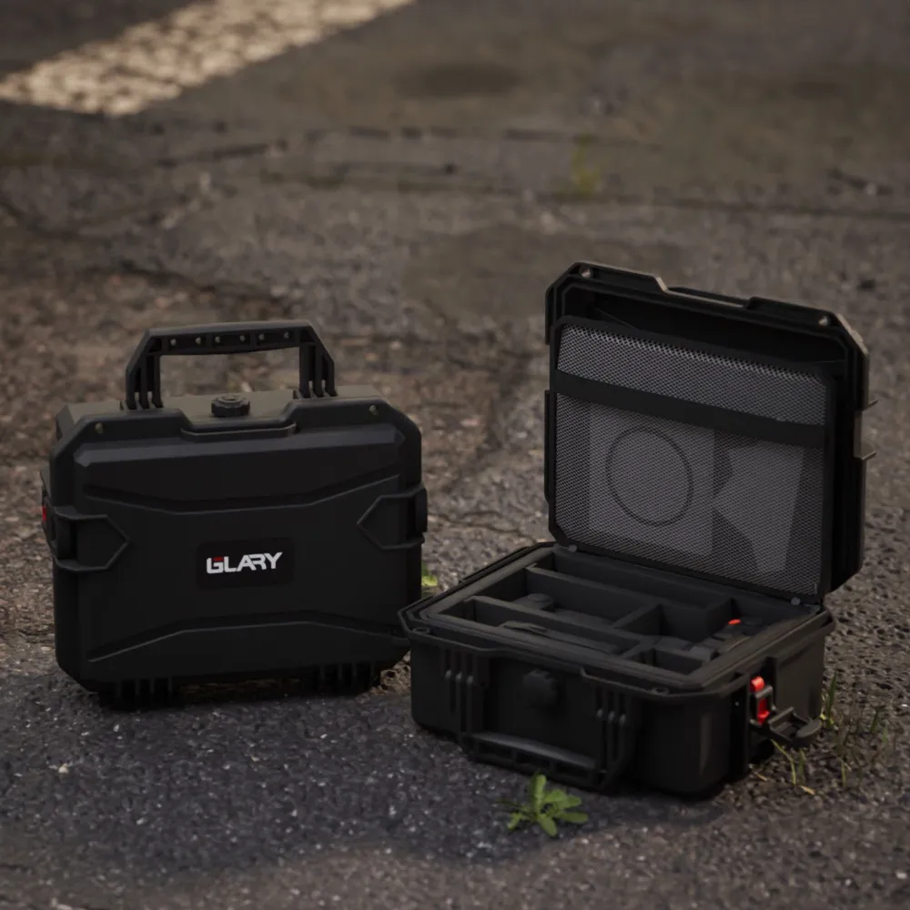 GLARY professional camera bag storage case waterproof protective camera hard case with soft bag high quality box case for camera