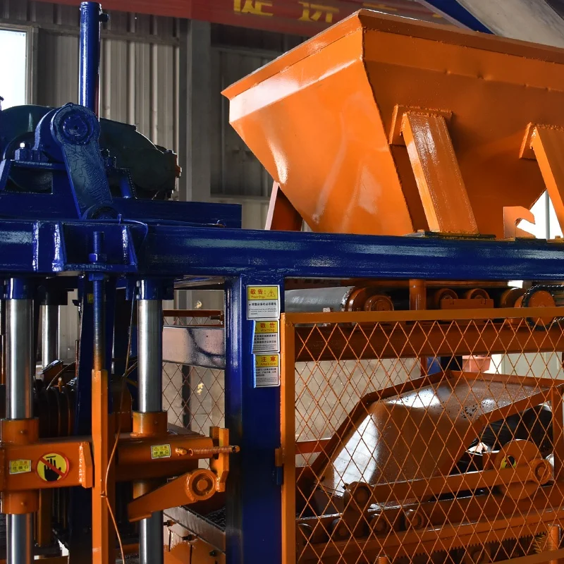 QT4-25 Hollow Block Making Machine Building Block Making Machine Concrete Block Making Machine
