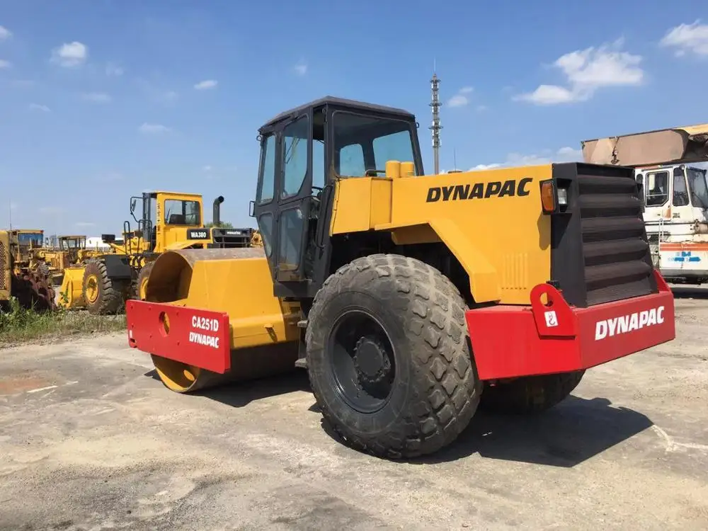  Used Dynapac CA251D ca30d ca25d road roller used Compactor CA301 CA30 CA251 CA25 ca602 ca211 Road