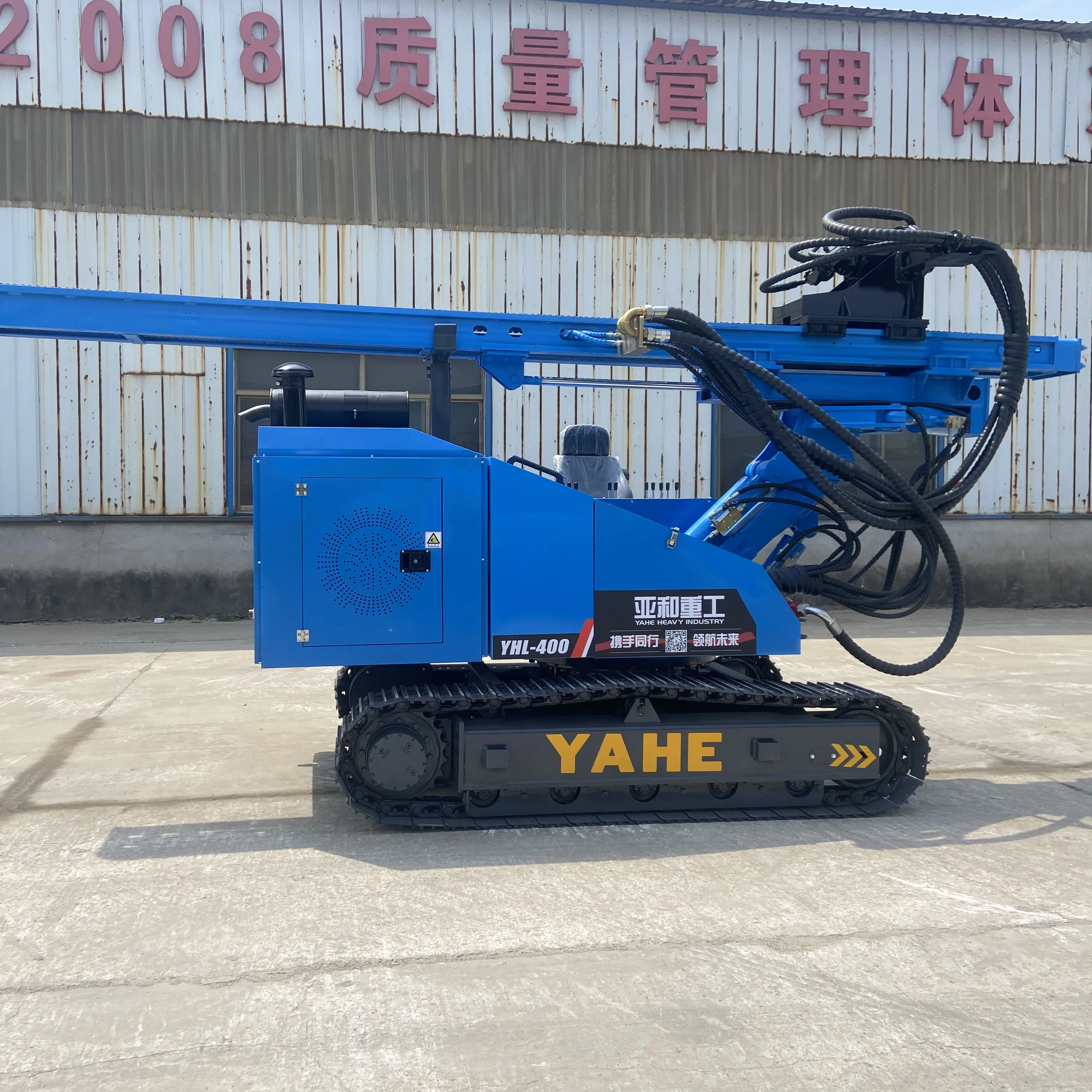 Electrical and hydraulic integration Rotary excavator Piling machinery sheet pile driver
