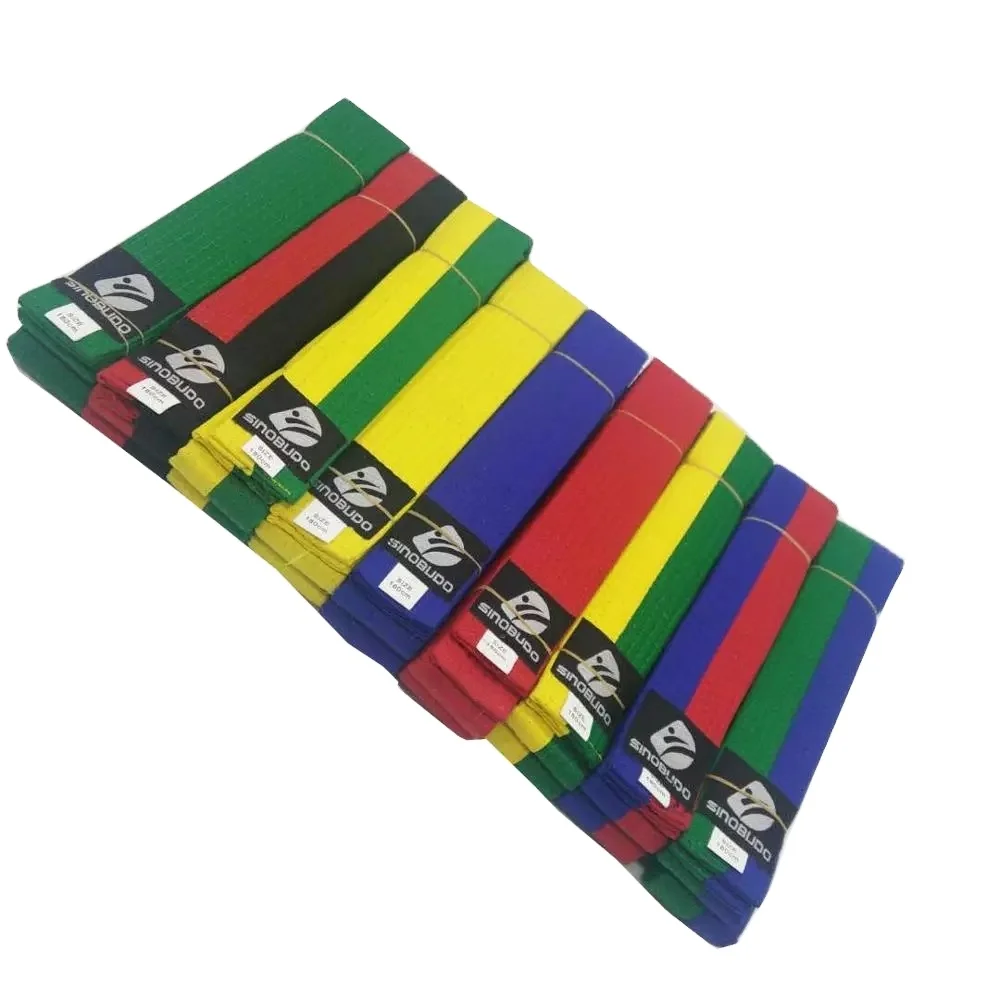 Colorful Taekwondo Belt Custom Karate Belt for Sell