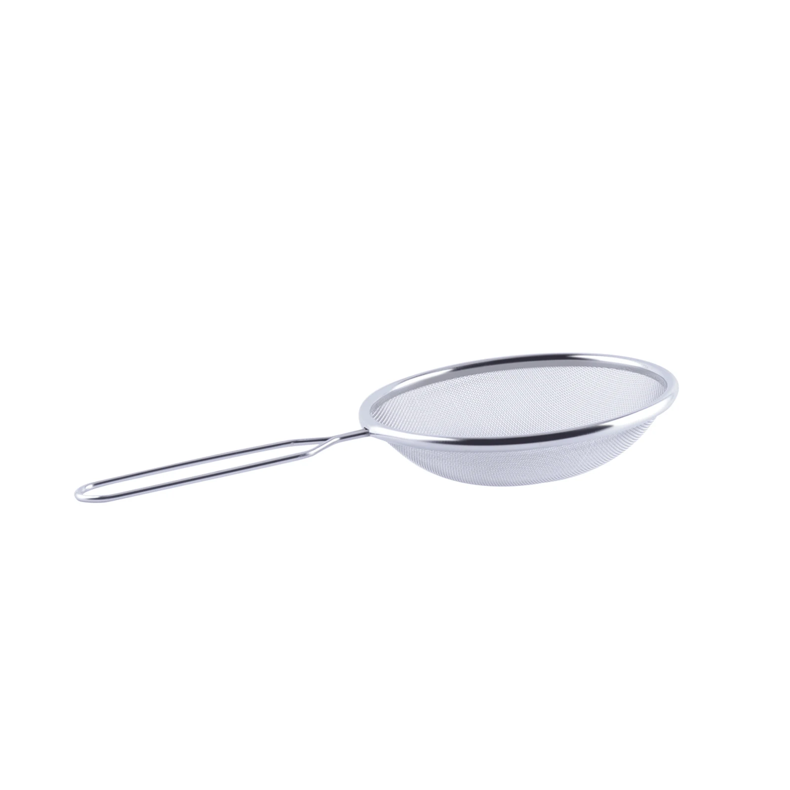 Fine Mesh Strainer Set of 5 Stainless Steel Sieve with long handle Used for Tea Flour Pasta, Rice Food Kitchen Oil