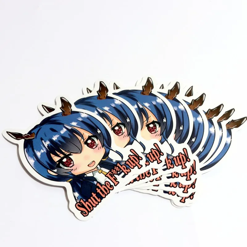 Da Qi Dong Cheap Wholesale Custom Anime Eco-Friendly Mixed Colors Pvc Stickers
