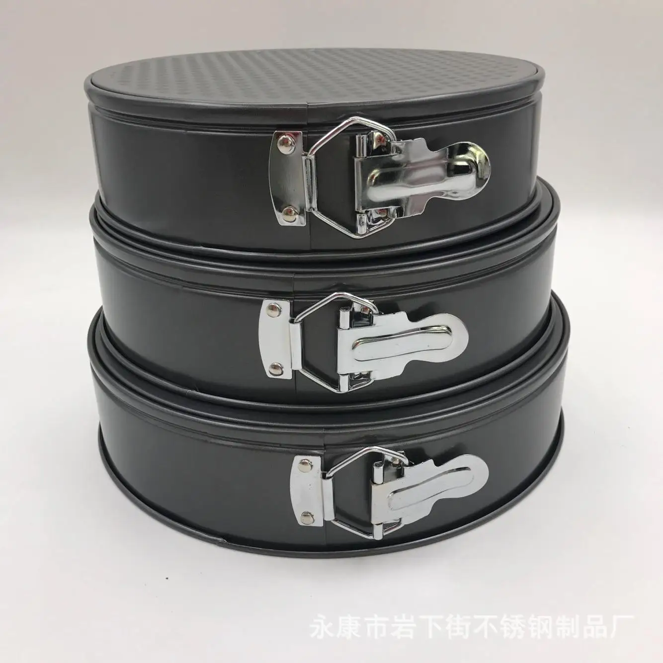 Round Nonstick Carbon Steel Cake Moulds Springform Pans Bakeware for Baking