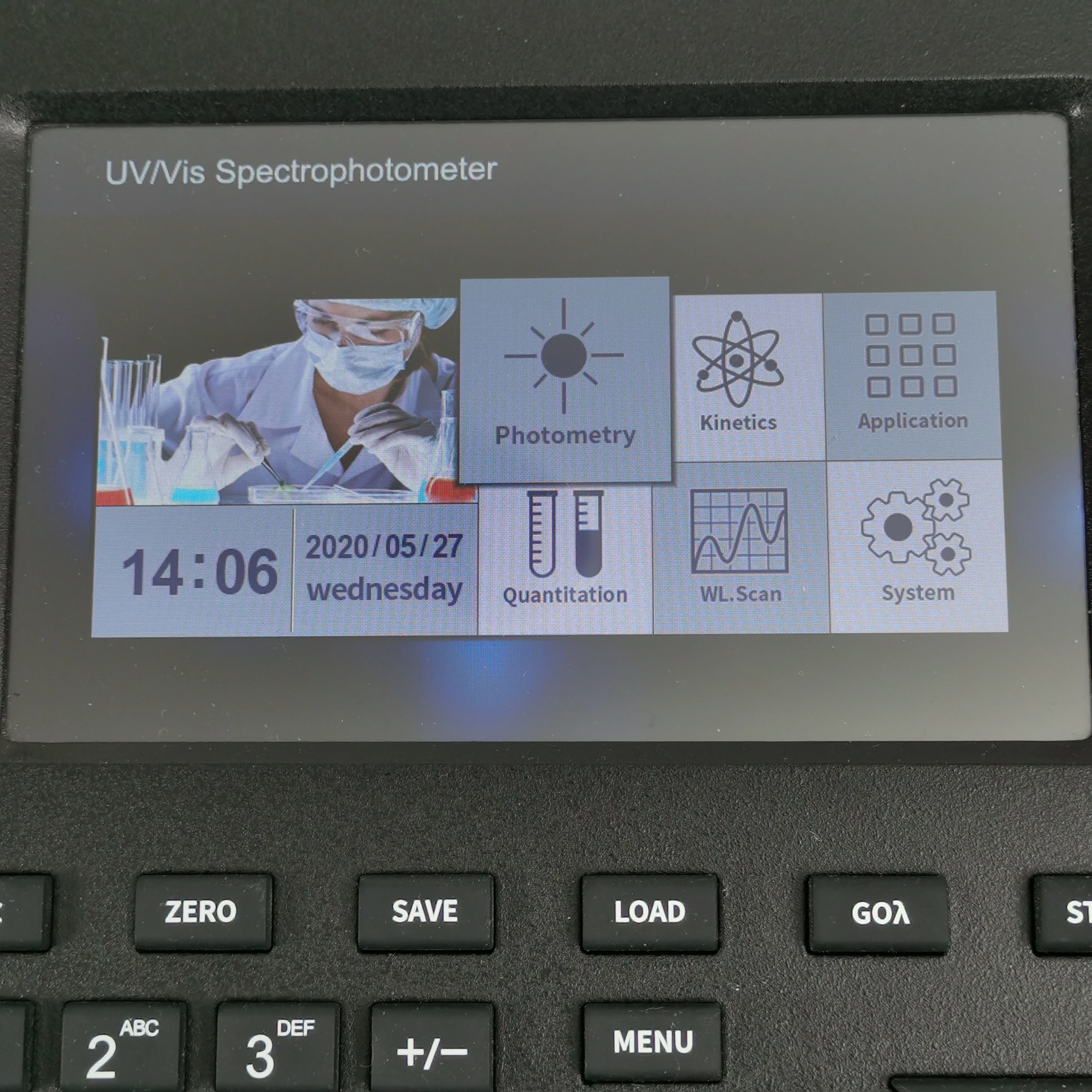 Силиконовая Кнопка 190-1100nm двойной луч uv vis спектральная полоса пропускания 2nm