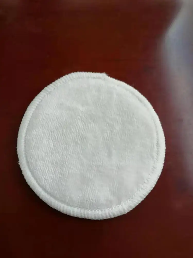 
Free Sample Reusable Makeup Remover Pads Organic Bamboo Cotton Zero Waste Make Up Pad Facial Cleansing Cloths Washable 