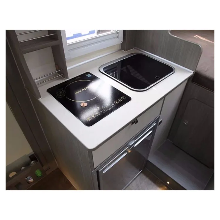 Recreational Composite RV Cabinets Waterproof RV Kitchen Trailer Cabinet Accessories for Caravan Cabinets