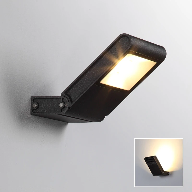 Top LED Solar Wall Lamps with Rear Projection- Solar Motion Night Lights Auto On/Off Outdoor Wall Lamp 20/30/60/90 LED