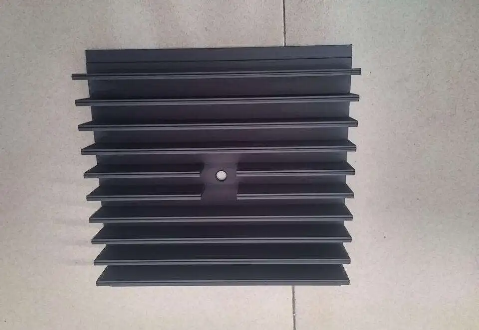 Shanghai aluminum manufacturer cob fin pin heatsink 100w row light bar led heatsink