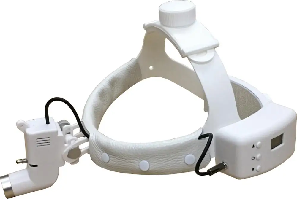 Easywell&Minston Head Wearing Dual Batteries KS-W01 3.5X Dental LED Surgery Headlight