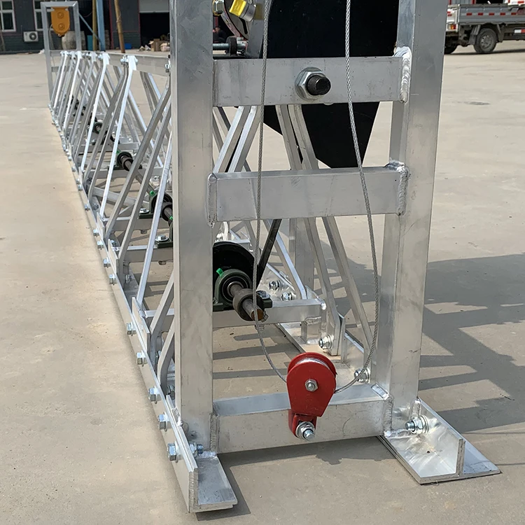 Aluminum Laser Concrete Vibrating Screed Machine Frame Concrete Floor Aluminum Frame Vibrating Beam