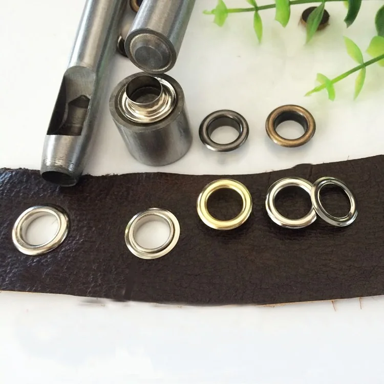 Hot Sale Hand Punching Eyelet Install The Grommet Mold Hand Tool for Eyelets Iron for DIY Jean, Belts Strict Quality Control
