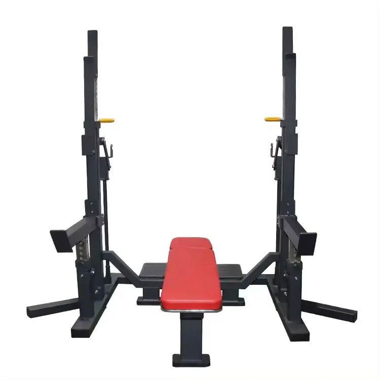 Adjustable bench press factory offer directly gym fitness equipment sit up bench multi adjustable incline and decline squat rack