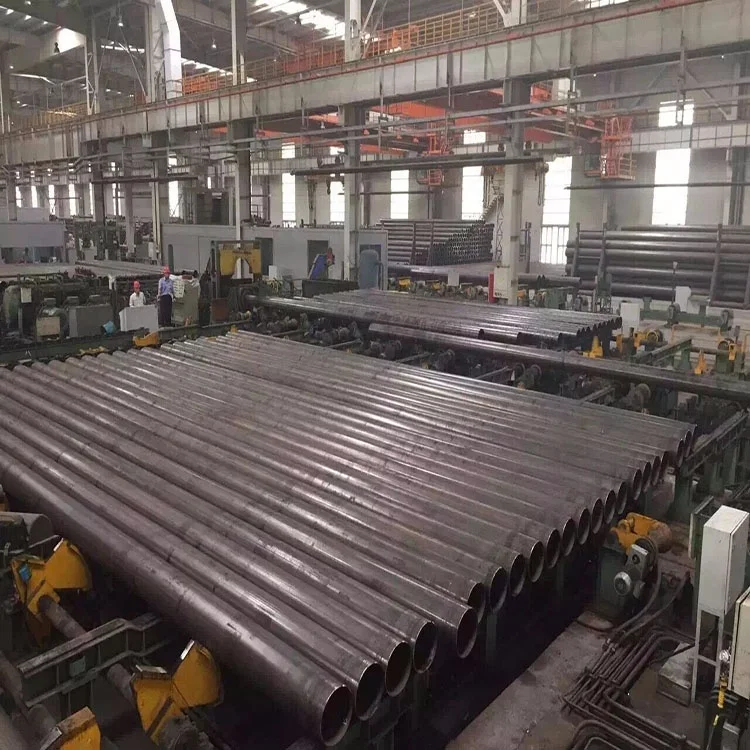 4.5Inch 3m Big Diameter Q235B Long Straight Welded Seam Steel Pipeline LSAW Carbon Steel Pipe For Water