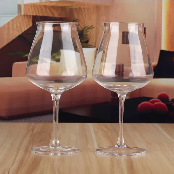 Amazon best selling tulip beer glass teku tulip glass beer high quality beer glass tulip for sale
