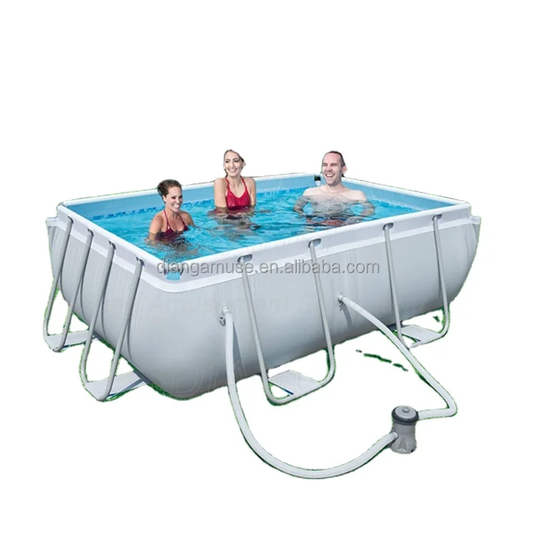 Top Quality Garden Big Intex Swim 12 Steel Pro Above Ground Swimming Metal Frame Pool